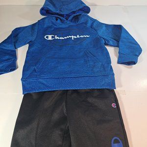 Champion Boys Active Set Hoodie & Jogger Size 4/5